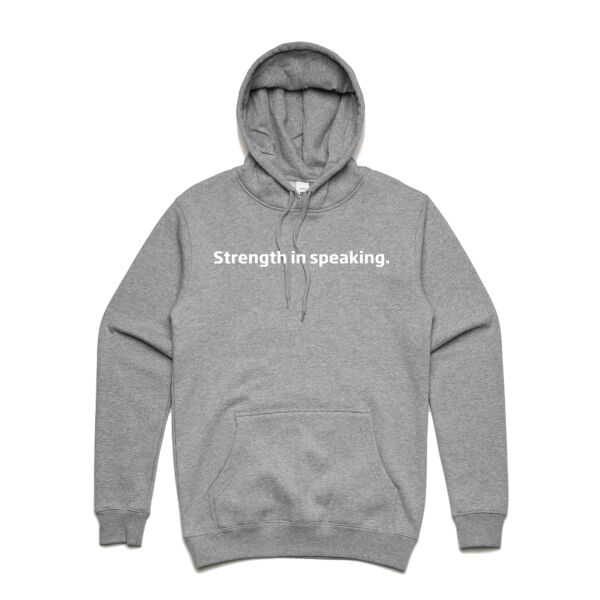 Strength in speaking Hoodie  Thumbnail